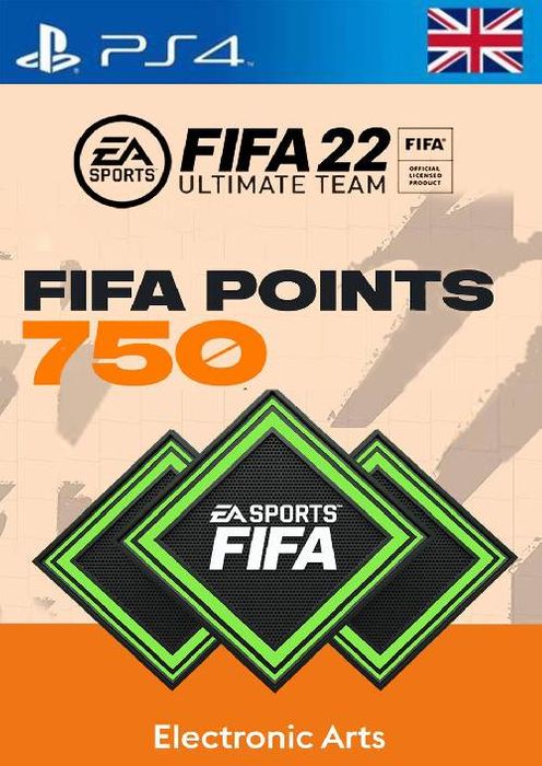 FIFA 22 Ultimate Team 750 Points Pack PS4/PS5 (UK)