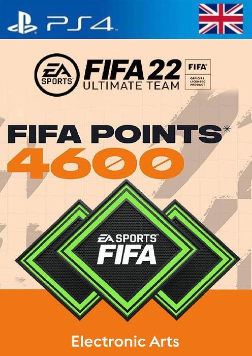 FIFA 22 Ultimate Team 4600 Points Pack PS4/PS5 (UK)