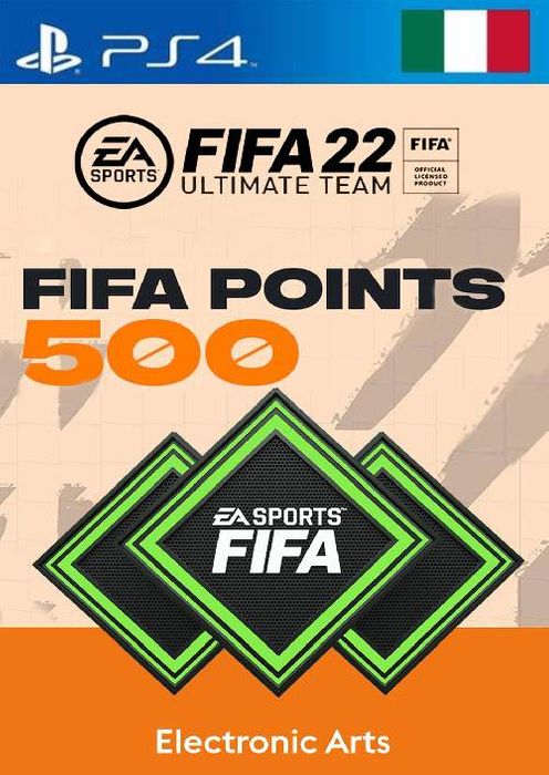 FIFA 22 Ultimate Team 500 Points Pack PS4/PS5 (Italy)