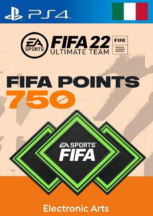 FIFA 22 Ultimate Team 750 Points Pack PS4/PS5 (Italy)