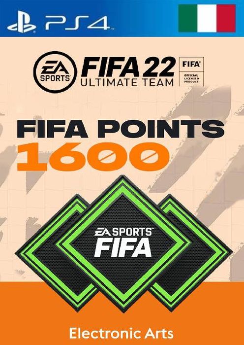 FIFA 22 Ultimate Team 1600 Points Pack PS4/PS5 (Italy)