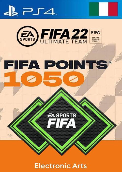 FIFA 22 Ultimate Team 1050 Points Pack PS4/PS5 (Italy)