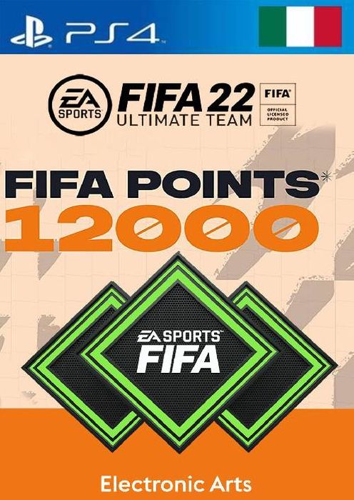 FIFA 22 Ultimate Team 12000 Points Pack PS4/PS5 (Italy)