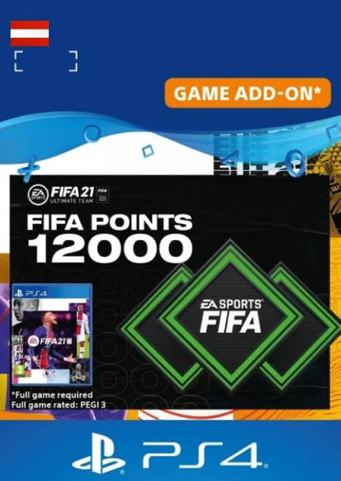 FIFA 21 Ultimate Team 12000 Points Pack PS4/PS5 (Austria)