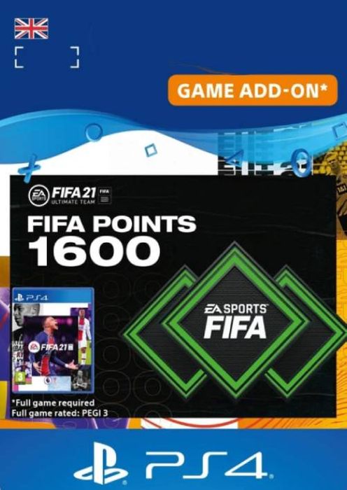 FIFA 21 Ultimate Team 1600 Points Pack PS4/PS5 (UK)