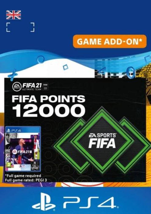 FIFA 21 Ultimate Team 12000 Points Pack PS4/PS5 (UK)