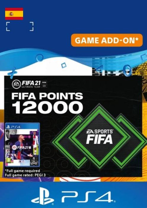 FIFA 21 Ultimate Team 12000 Points Pack PS4/PS5 (Spain)