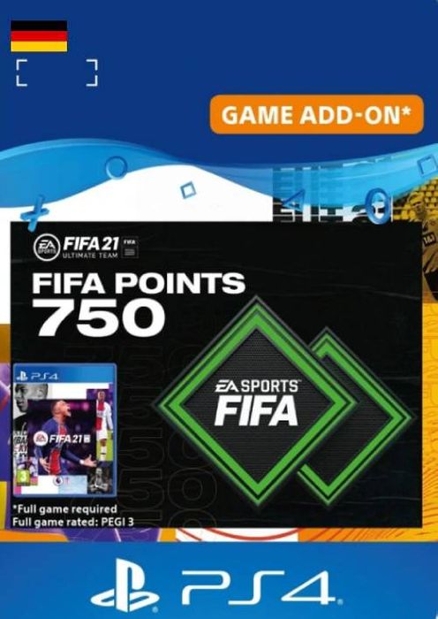 FIFA 21 Ultimate Team 750 Points Pack PS4/PS5 (Germany)