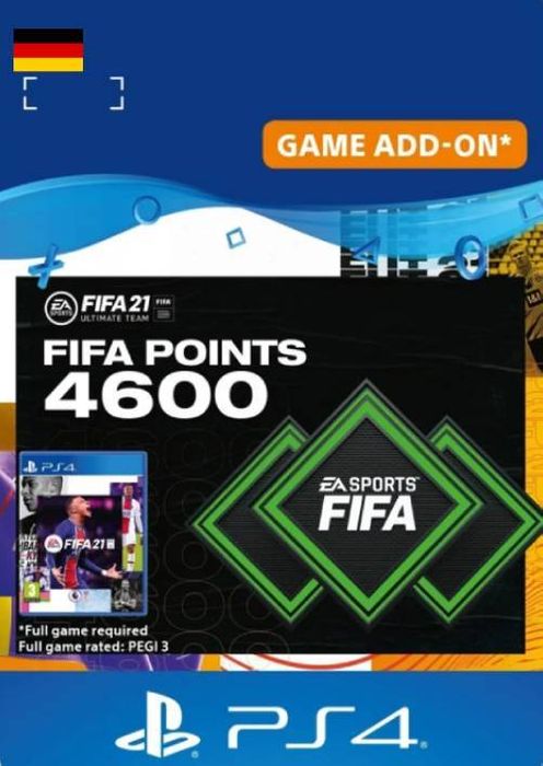 FIFA 21 Ultimate Team 4600 Points Pack PS4/PS5 (Germany)