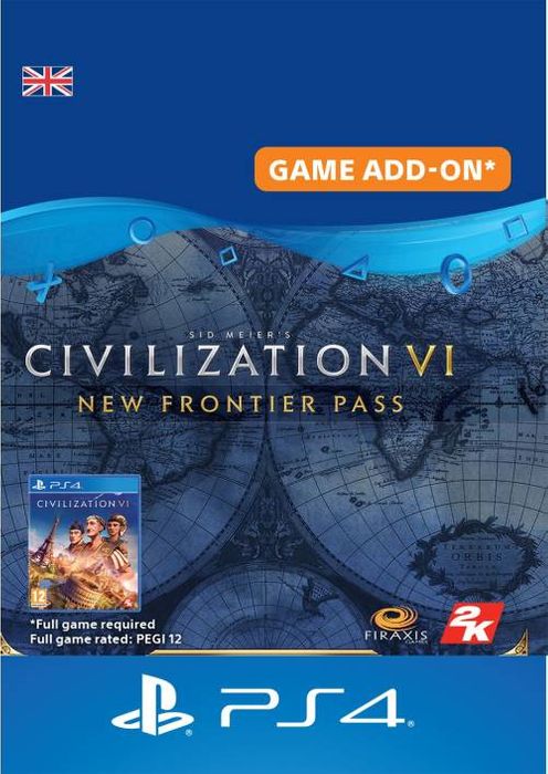 Sid Meier's Civilization VI  - New Frontier Pass PS4 UK