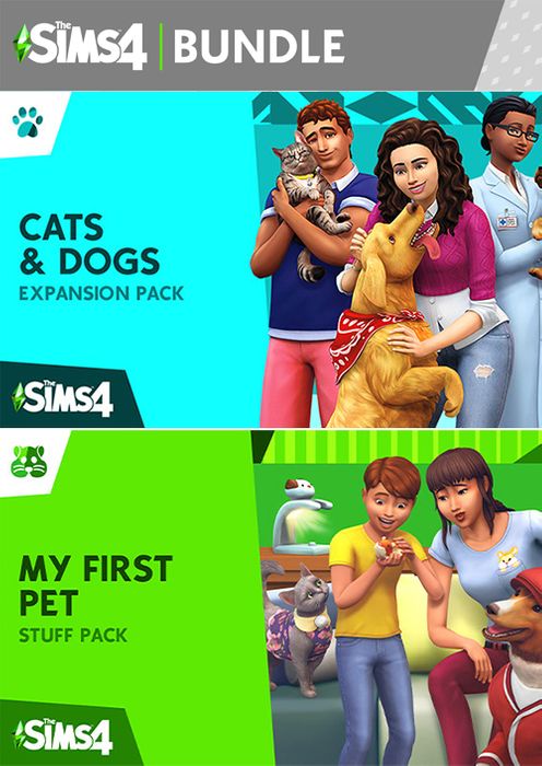 The Sims 4 Bundle - Cats and Dogs My First Pet Stuff PS4 (Netherlands)