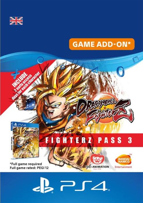Dragon Ball Fighterz - Fighter pass 3 PS4 UK