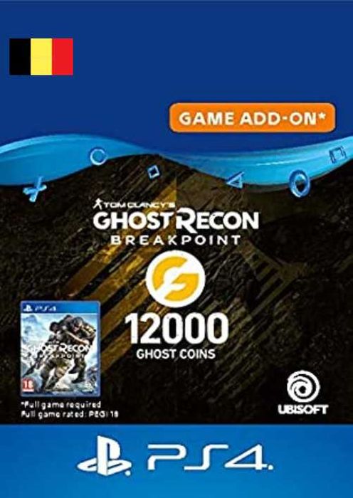 Ghost Recon Breakpoint - 12000 Ghost Coins PS4 (Belgium)