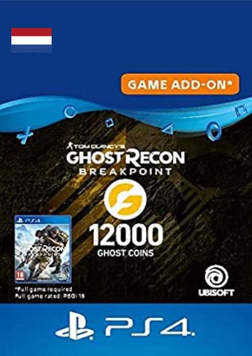 Ghost Recon Breakpoint - 12000 Ghost Coins PS4 (Netherlands)