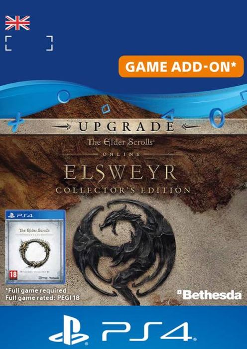 The Elder Scrolls Online: Elsweyr Collectors Edition Upgrade PS4
