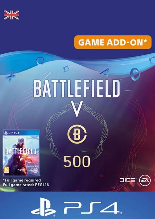 Battlefield V 5 - Battlefield Currency 500 PS4 (UK)