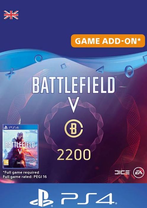 Battlefield V 5 - Battlefield Currency 2200 PS4 (UK)