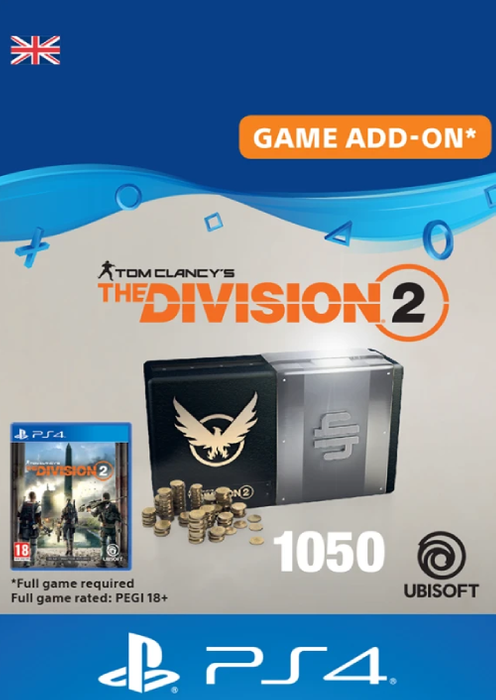 Tom Clancy's The Division 2 PS4 - 1050 Premium Credits Pack