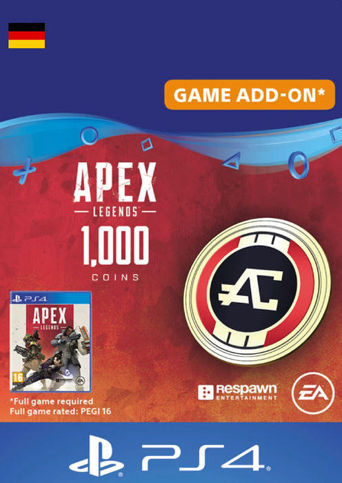 Apex Legends 1000 Coins PS4 (Germany)