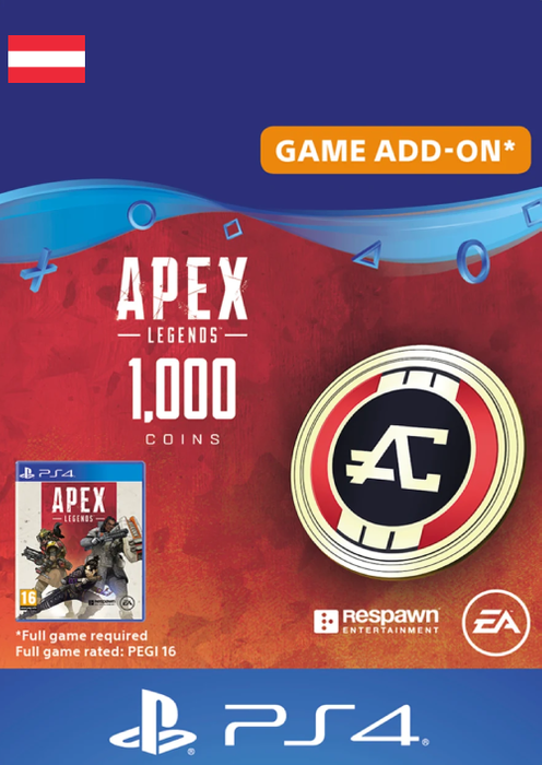 Apex Legends 1000 Coins PS4 (Austria)