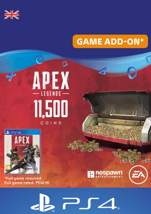 Apex Legends 11500 Coins PS4 (UK)