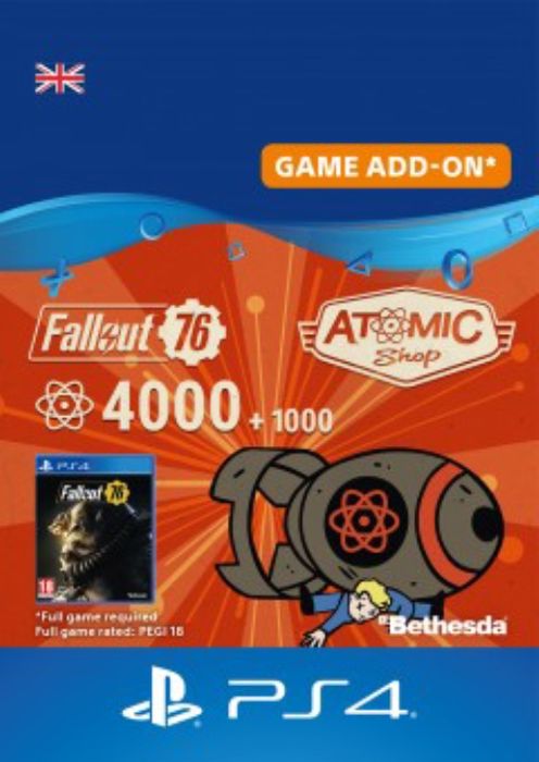 Fallout 76 - 5000 Atoms PS4