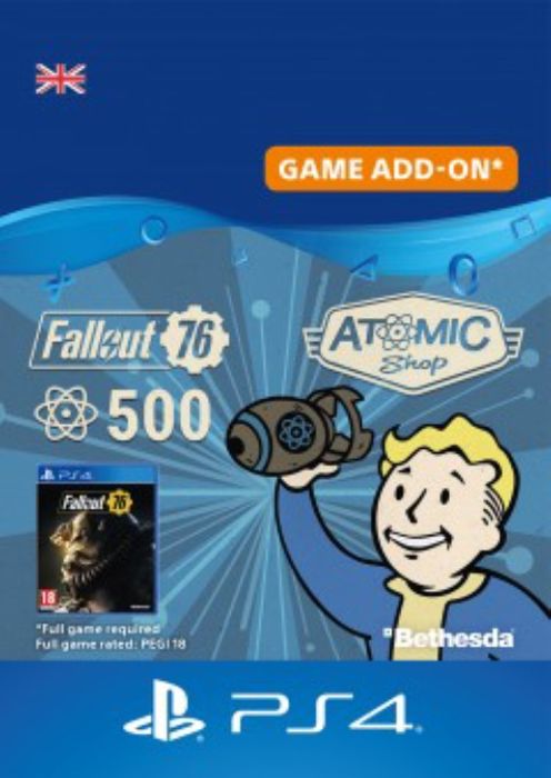 Fallout 76 - 500 Atoms PS4