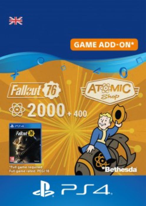 Fallout 76 - 2400 Atoms PS4