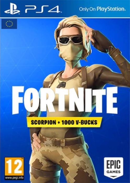 Fortnite Scorpion Skin + 1000 V-Bucks PS4 (EU)