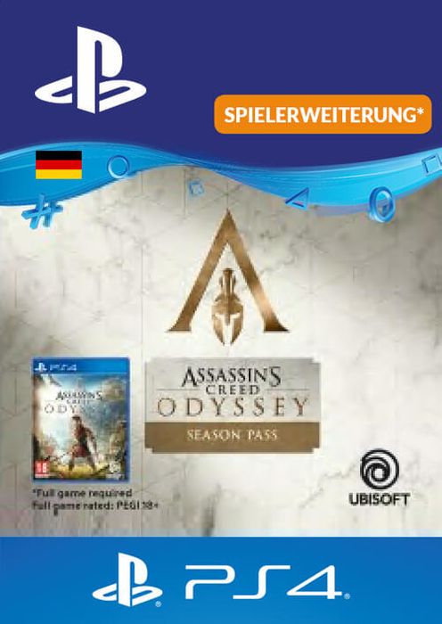 Assasins Creed Odyssey Season Pass PS4 (Germany)