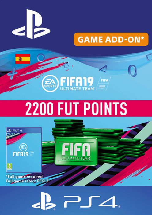 Fifa 19 - 2200 FUT Points PS4 (Spain)