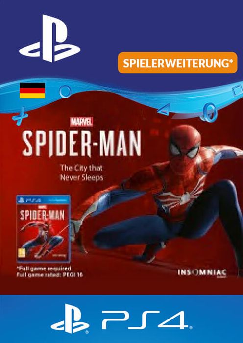 Marvels Spider-Man The City That Never Sleeps PS4 (Germany)