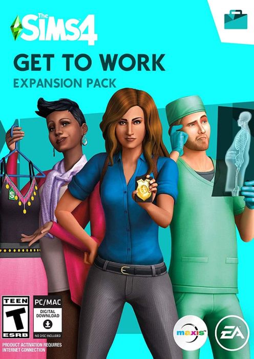 The Sims 4 - Get to Work Expansion Pack PS4 (Netherlands)