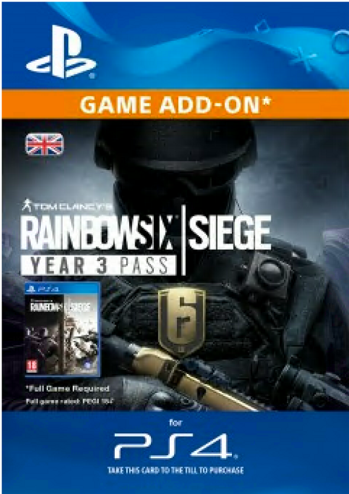 Tom Clancys Rainbow Six Siege: Year 3 Pass PS4