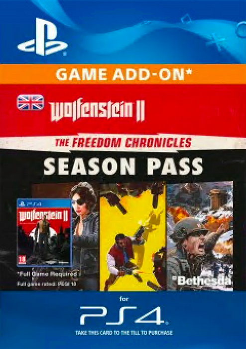 Wolfenstein II 2: The Freedom Chronicles Season Pass PS4