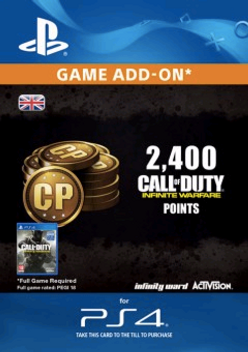 Call of Duty (COD) Infinite Warfare - 2400 Points PS4
