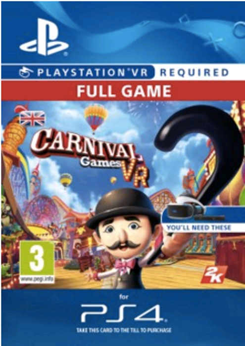 Carnival Games VR PS4