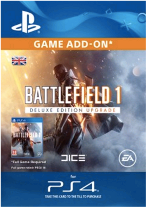 Battlefield 1 Deluxe Edition ADD-ON PS4