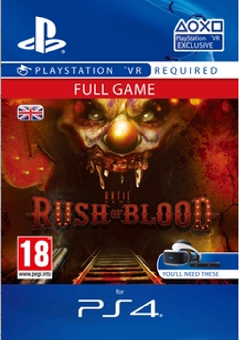 Until Dawn Rush of Blood VR PS4