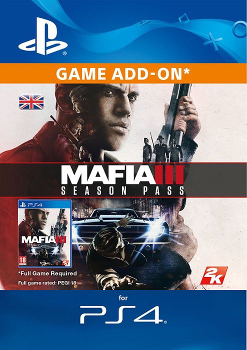 Mafia III 3 Season Pass PS4