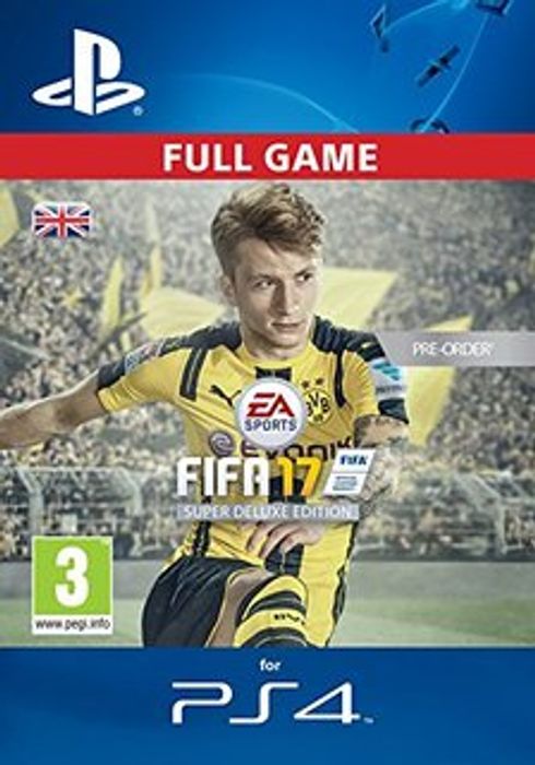 FIFA 17 Super Deluxe Edition PS4 - Digital Code