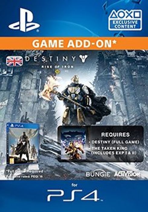 Destiny Rise of Iron PS4