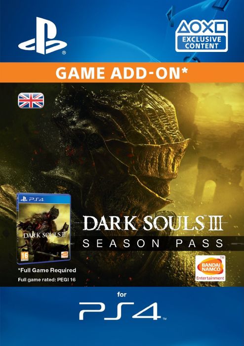 Dark Souls III 3 Season Pass (PS4)