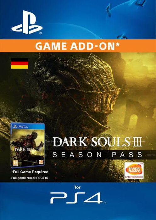 Dark Souls 3 Season pass PS4 (Germany)