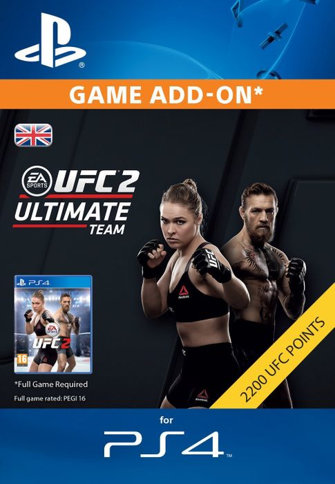 UFC 2 - 2200 Points PS4