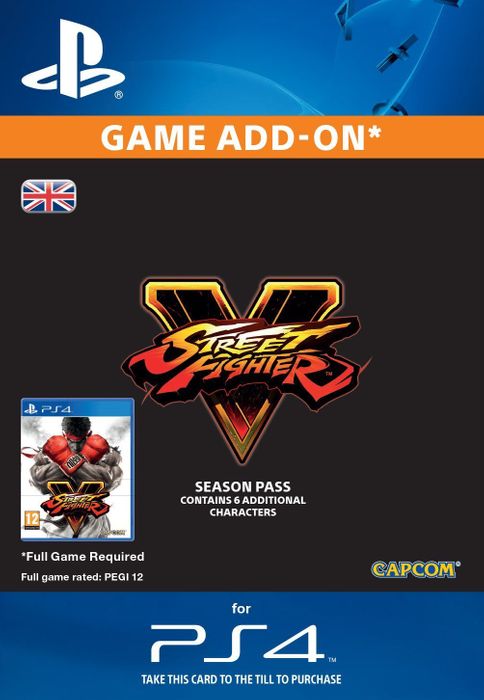 Street Fighter V 5 2016 - Season Pass PS4
