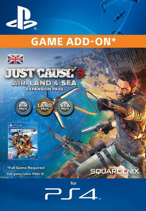 Just Cause 3 Air, Land and Sea Expansion Pass PS4