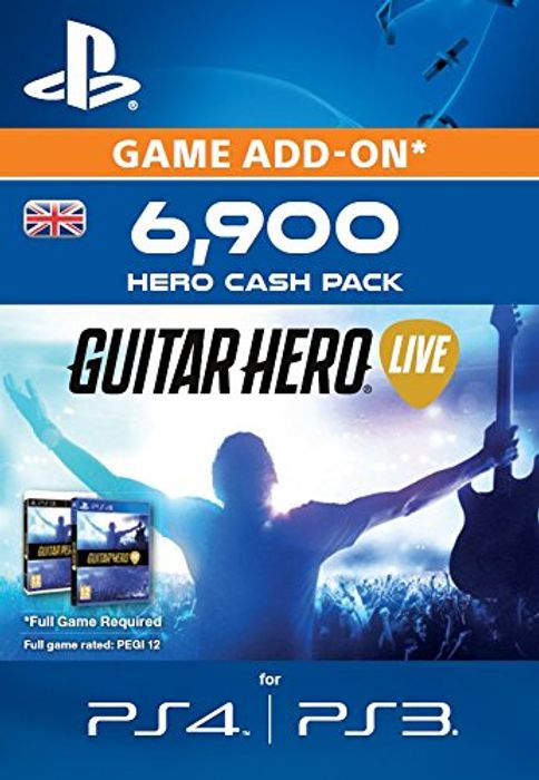 Guitar Hero Live 6900 Hero Cash Pack PS4