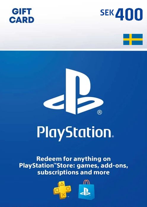 PLAYSTATION STORE GIFT CARD - 400 SEK (Sweden)