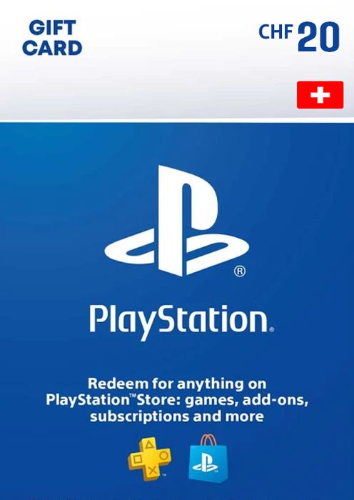PLAYSTATION STORE GIFT CARD - 20 CHF (Switzerland)